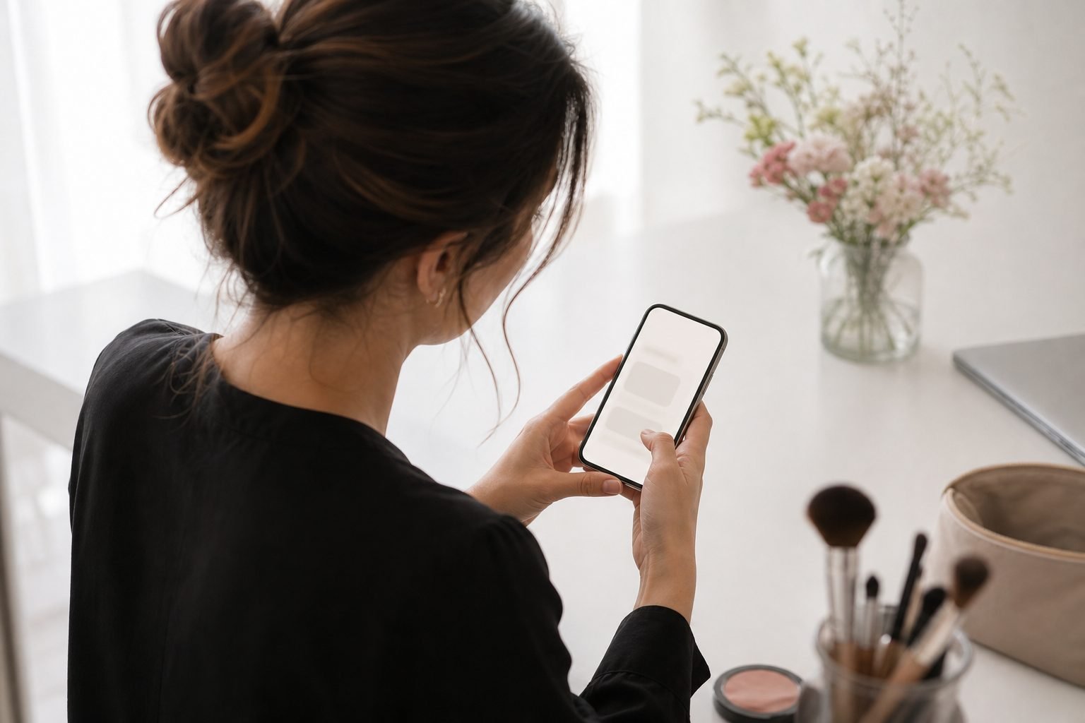 Individuelle Make-up-Anfrage Berlin – Lini Schumacher, mobile Make-up Artistin